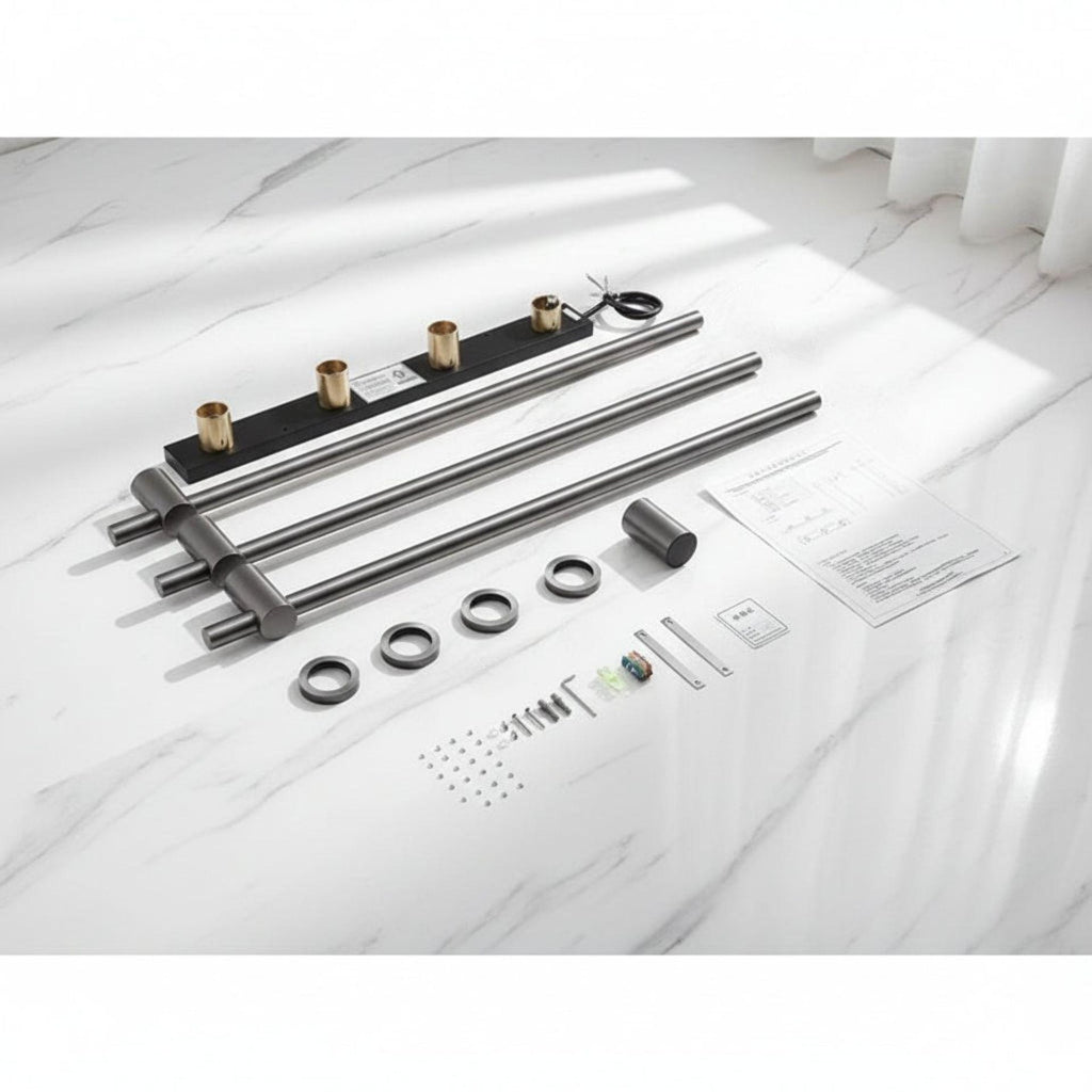Sèche-Serviette Vertical Électrique WiFi 2 ou 3 Barres - 70W/110W - Aeraly