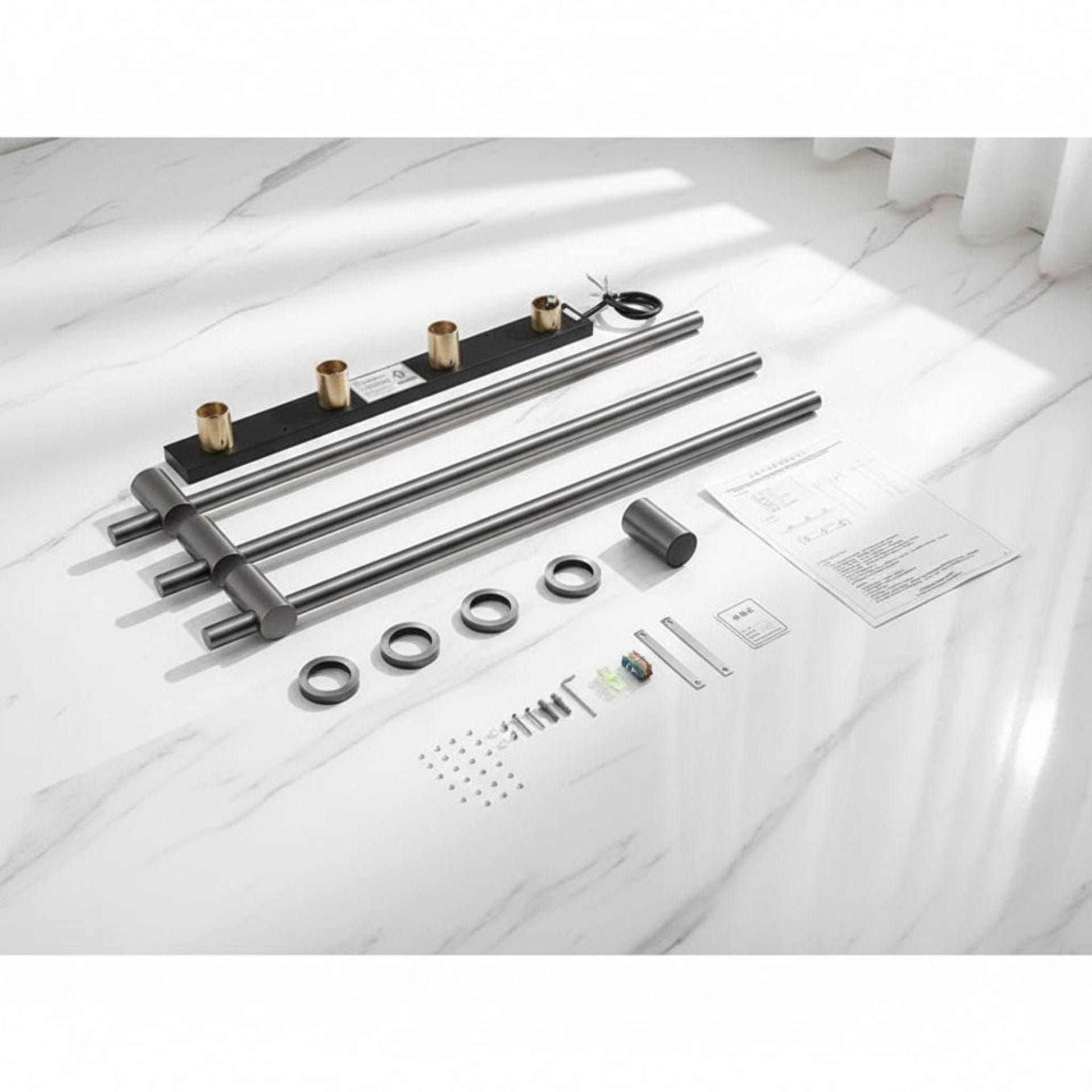 Sèche-Serviette Vertical Électrique WiFi 2 ou 3 Barres - 70W/110W - Aeraly