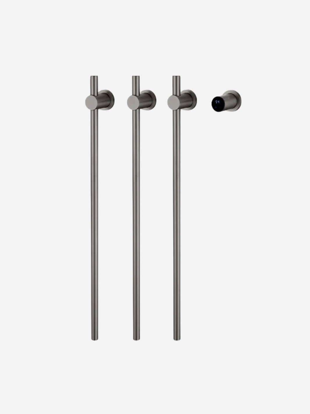 Sèche-serviettes chauffant salle de bain fibre carbone