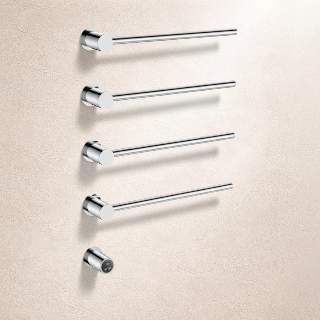 Sèche-Serviettes Électrique Design WiFi | 5 Finitions Premium | 80-105-130W - Aeraly