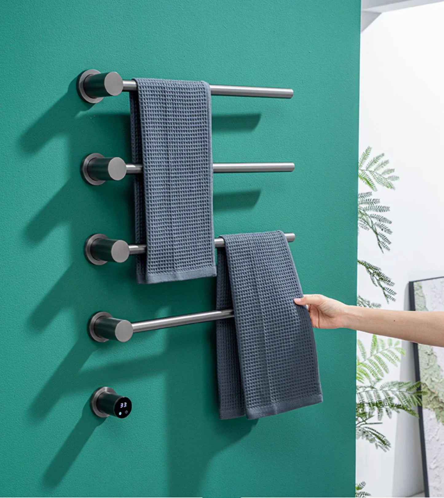 Sèche-serviettes électrique salle de bain