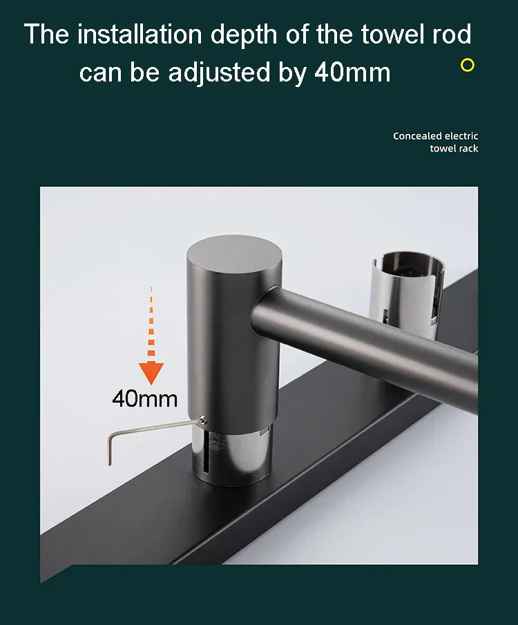 Sèche-serviettes électrique salle de bain