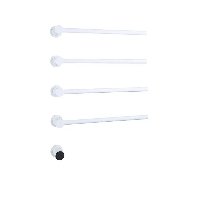 Sèche-serviettes électrique salle de bain 220V / Blanc-4 Barres