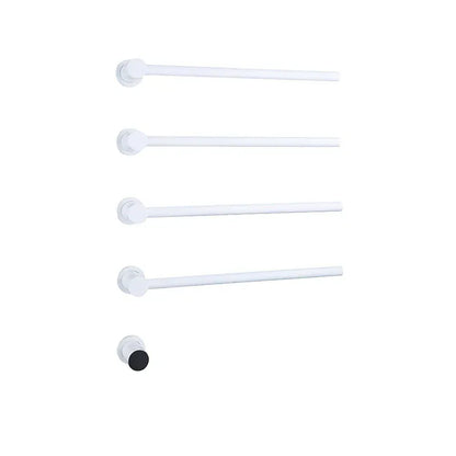 Sèche-serviettes électrique salle de bain 220V / Blanc-4 Barres