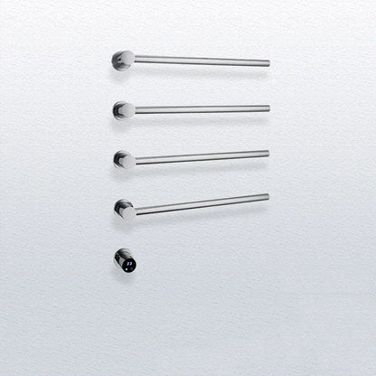 Sèche-serviettes électrique salle de bain 220V / Chrome-4 Barres