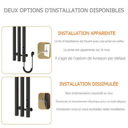 Sèche-serviettes électrique salle de bains