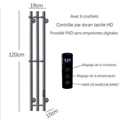 Sèche-serviettes électrique salle de bains