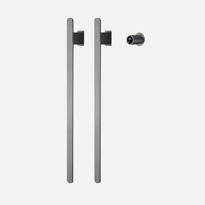 Sèche-serviette électrique design WiFi 80W – mural, discret et élégant