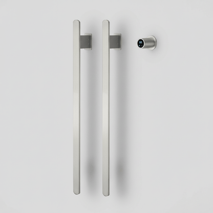 Sèche-serviette électrique design WiFi 80W – mural, discret et élégant