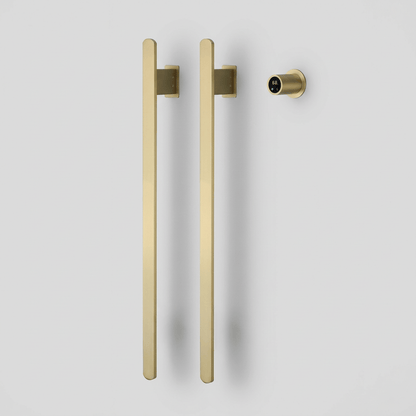 Sèche-serviette électrique design WiFi 80W – mural, discret et élégant