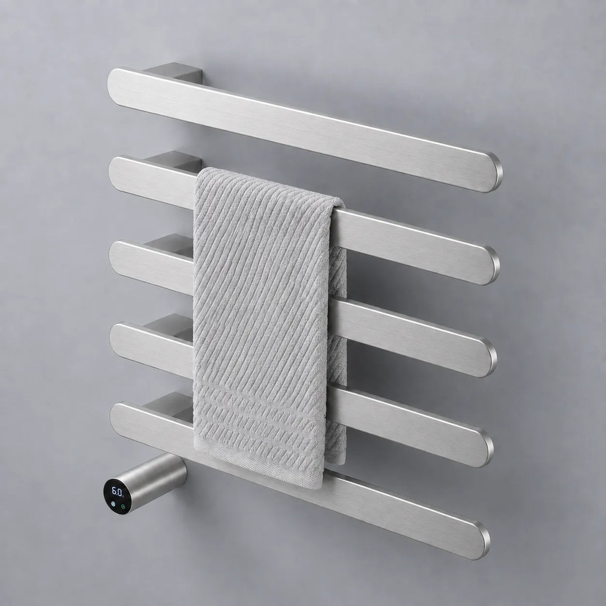 Aéraly SOLCO – Sèche-Serviette Horizontal Wi-Fi | Fibre Carbone | 3-5 Barres