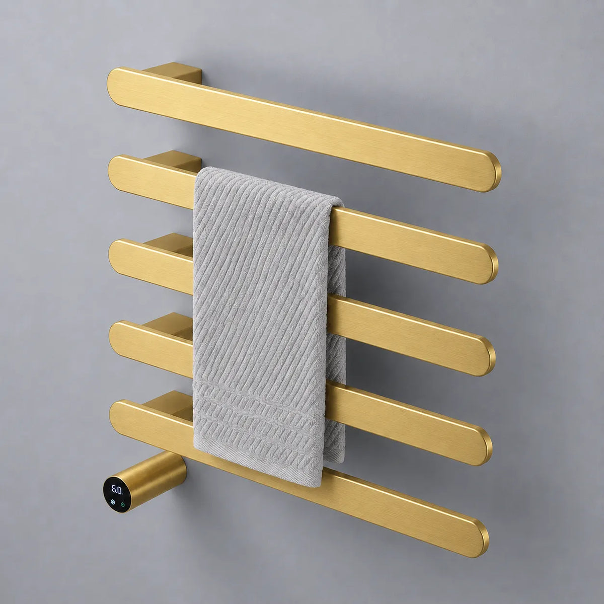 Aéraly SOLCO – Sèche-Serviette Horizontal Wi-Fi | Fibre Carbone | 3-5 Barres