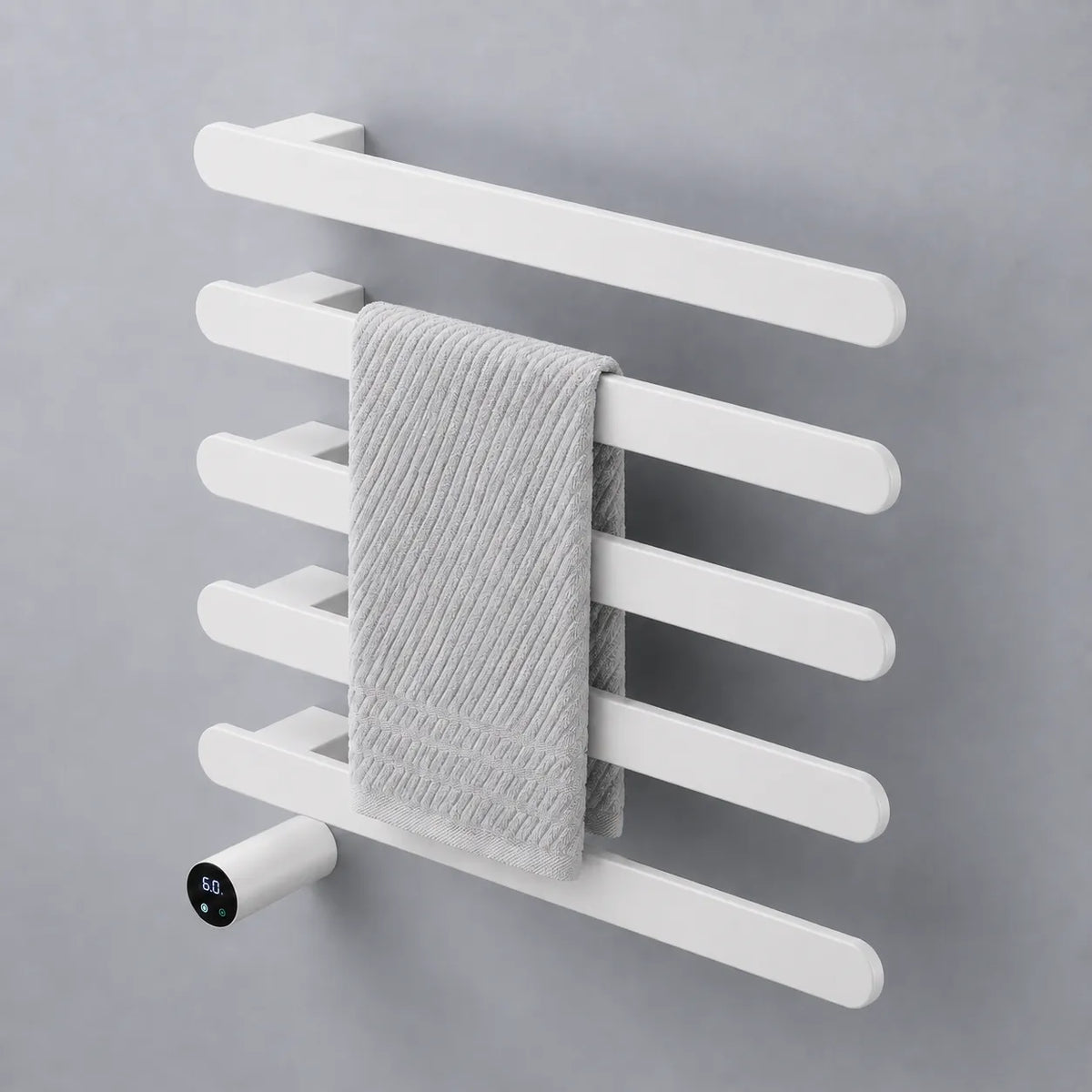 Aéraly SOLCO – Sèche-Serviette Horizontal Wi-Fi | Fibre Carbone | 3-5 Barres