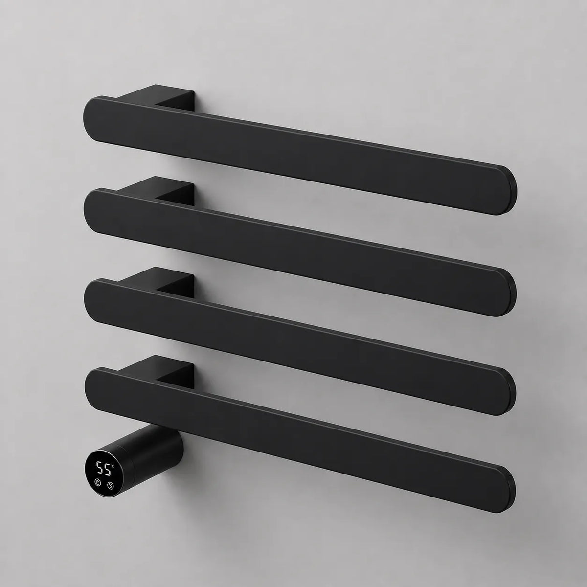 Aéraly SOLCO – Sèche-Serviette Horizontal Wi-Fi | Fibre Carbone | 3-5 Barres