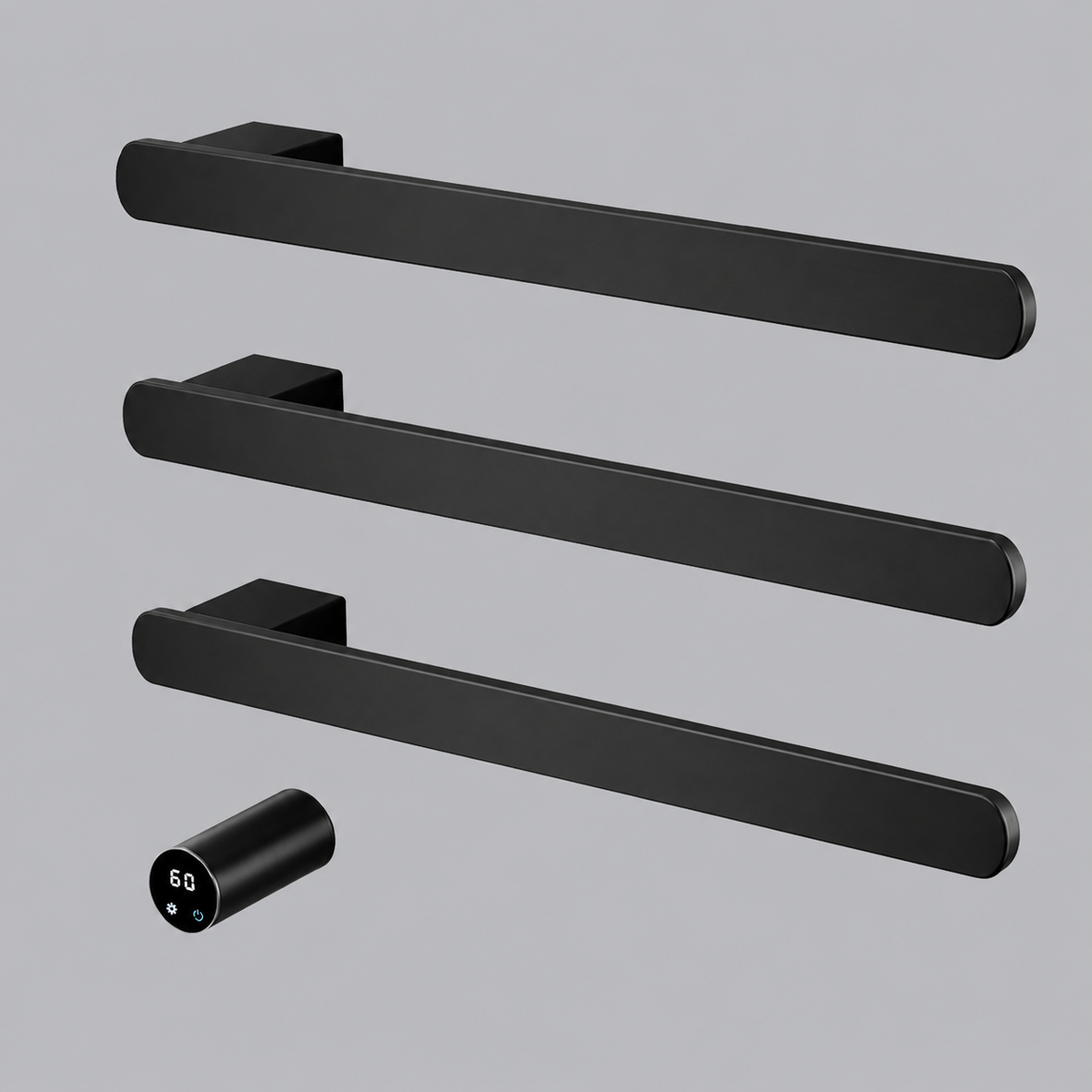 Aéraly SOLCO – Sèche-Serviette Horizontal Wi-Fi | Fibre Carbone | 3-5 Barres