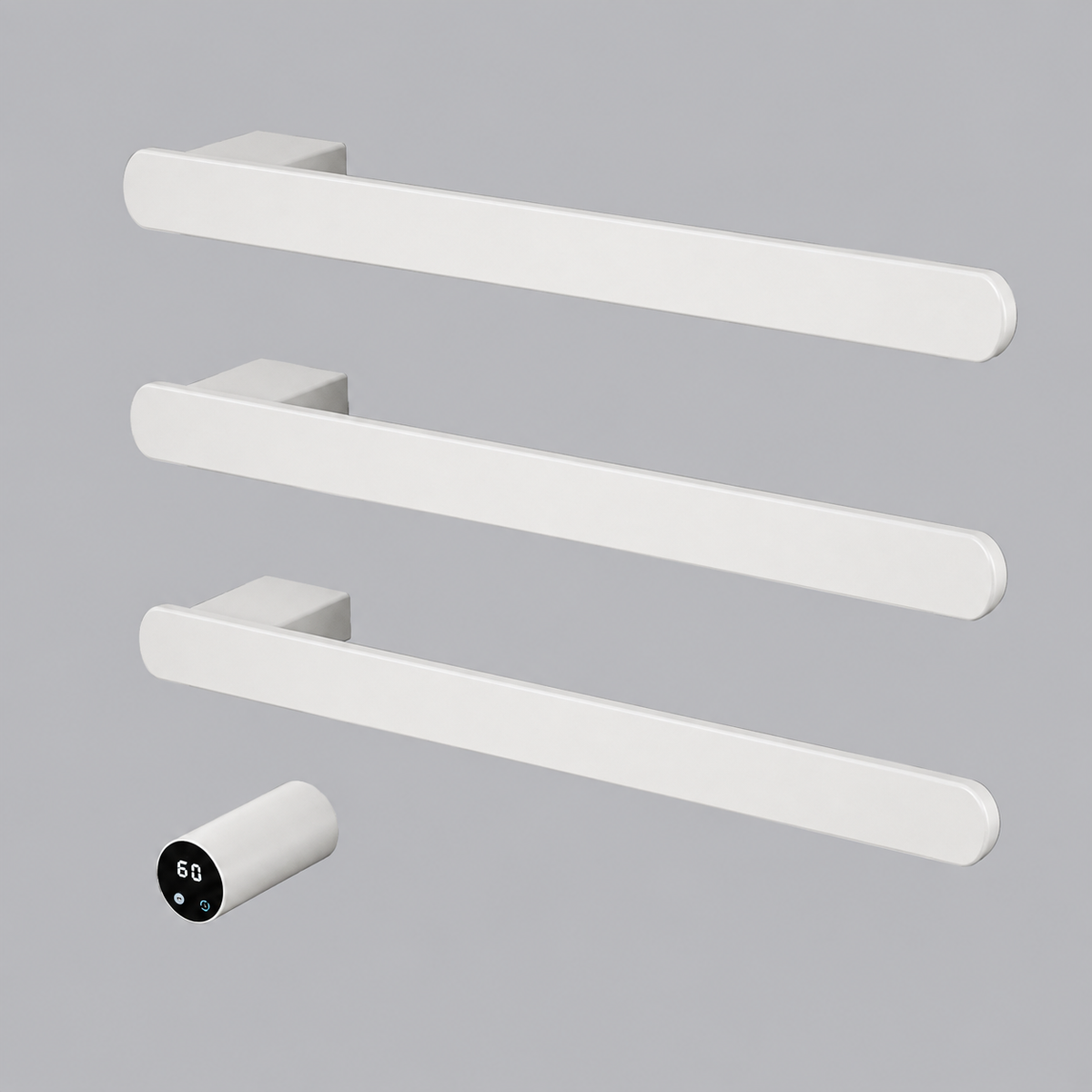 Aéraly SOLCO – Sèche-Serviette Horizontal Wi-Fi | Fibre Carbone | 3-5 Barres