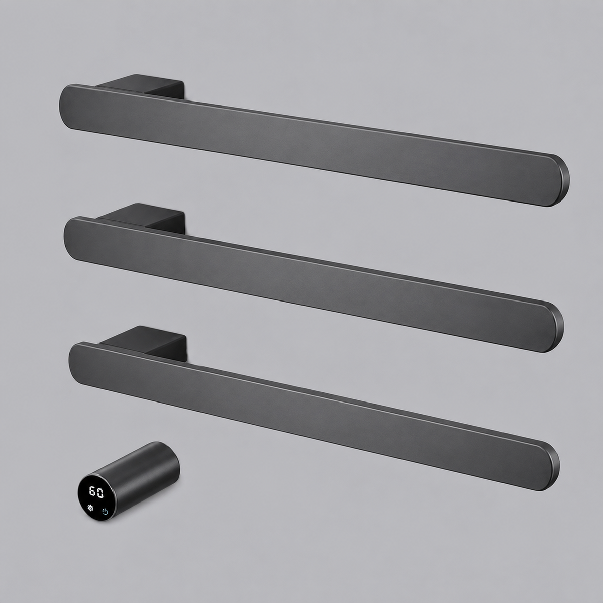 Aéraly SOLCO – Sèche-Serviette Horizontal Wi-Fi | Fibre Carbone | 3-5 Barres