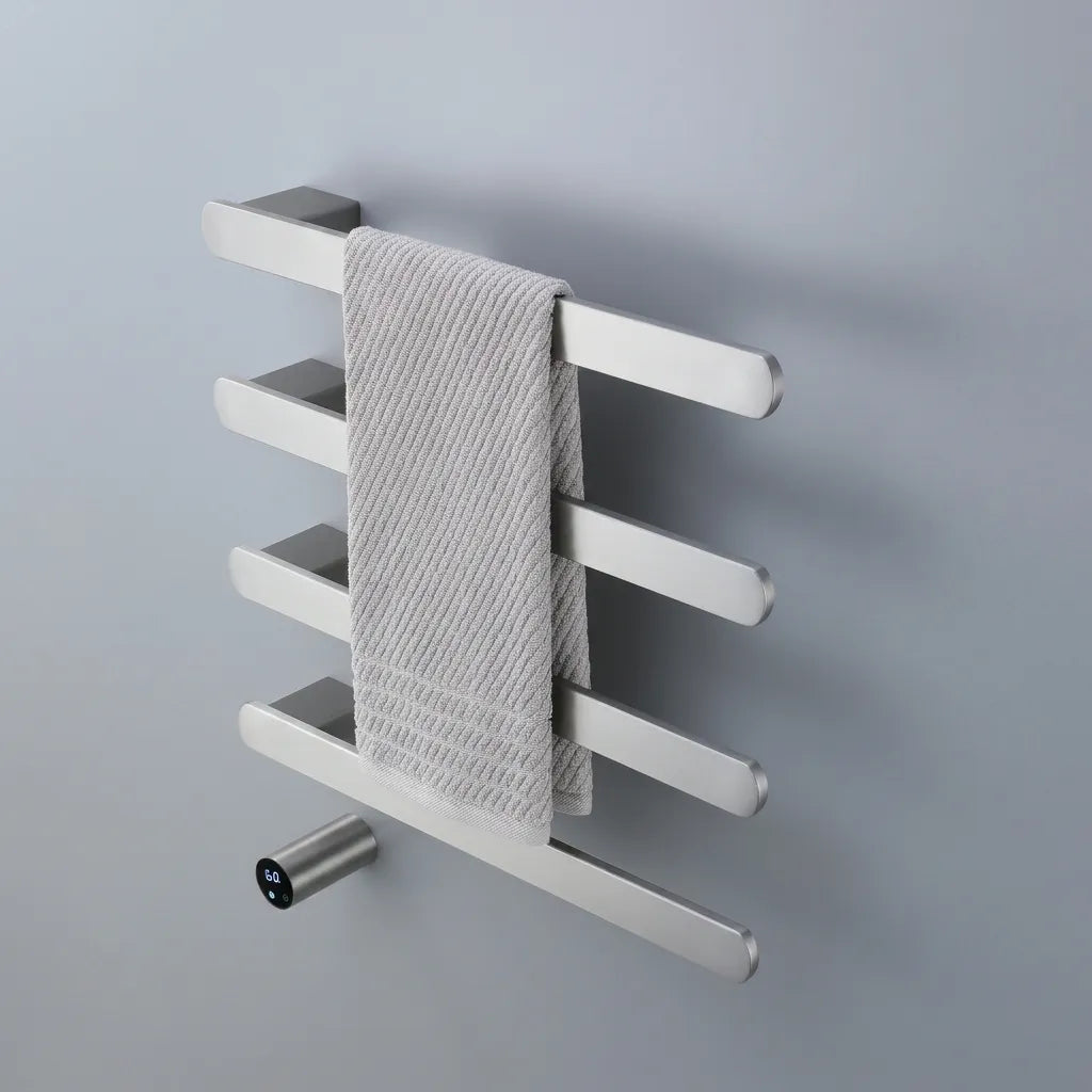 Aéraly SOLCO – Sèche-Serviette Horizontal Wi-Fi | Fibre Carbone | 3-5 Barres