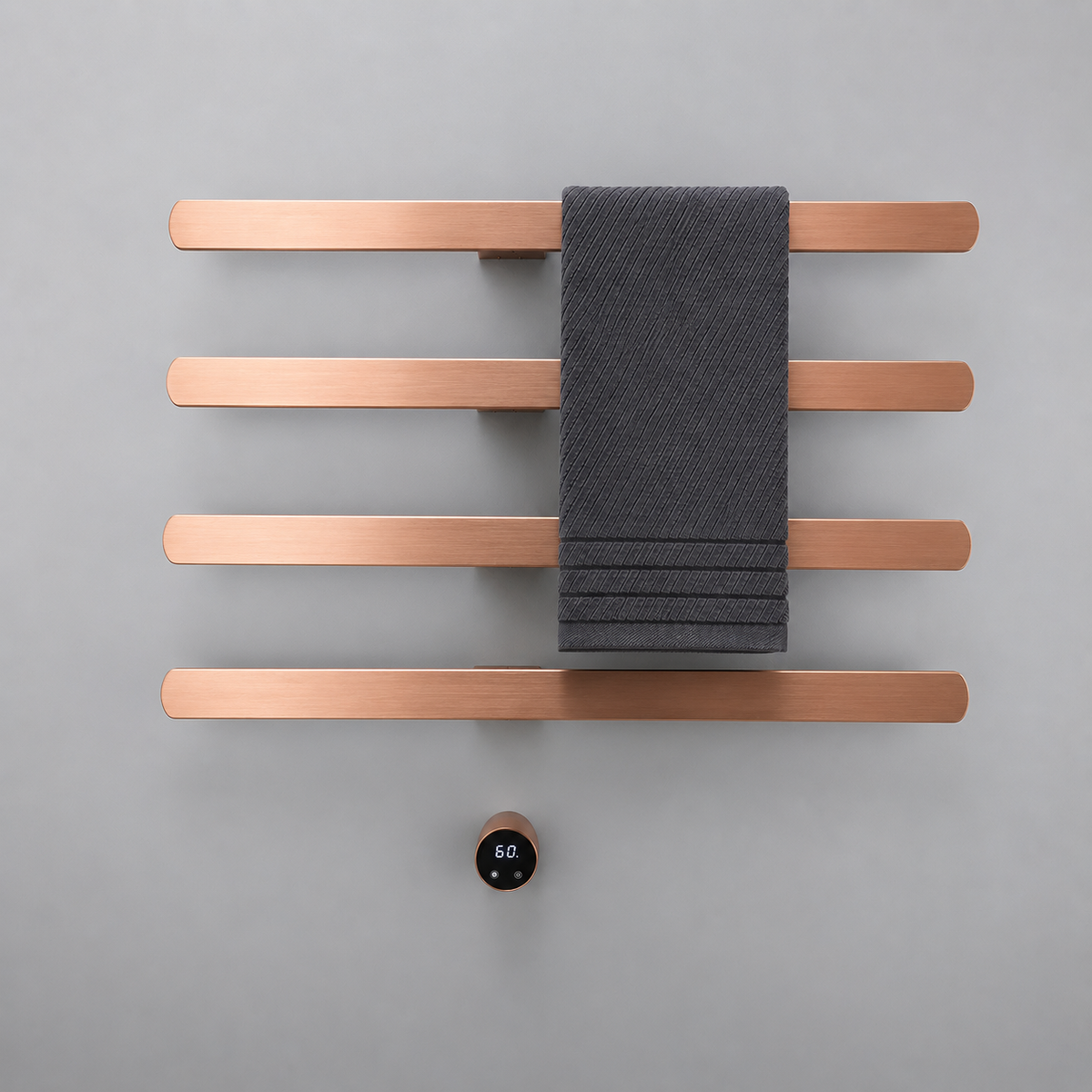 Aéraly ORIZZO – Sèche-Serviette Connecté Wi-Fi | Fibre Carbone | 3-5 Barres