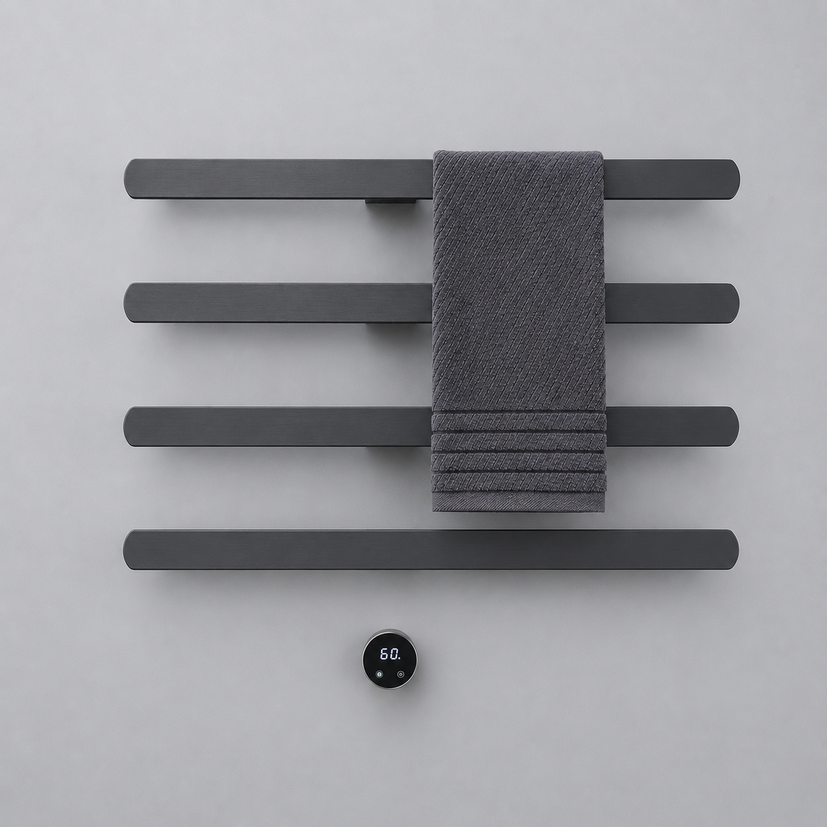 Aéraly ORIZZO – Sèche-Serviette Connecté Wi-Fi | Fibre Carbone | 3-5 Barres