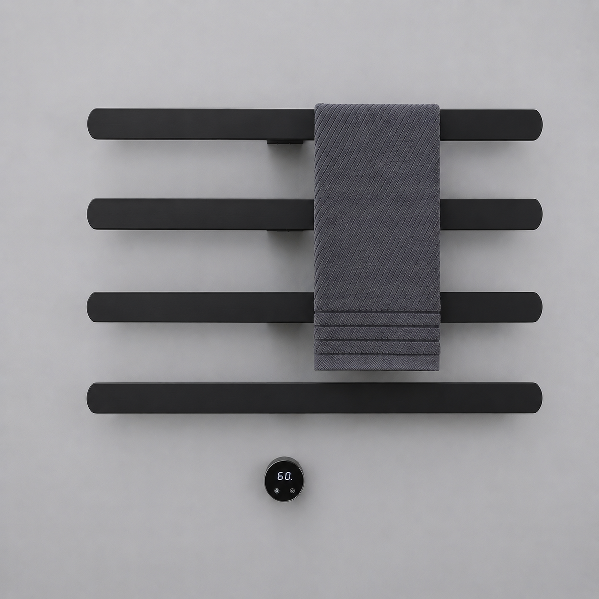 Aéraly ORIZZO – Sèche-Serviette Connecté Wi-Fi | Fibre Carbone | 3-5 Barres
