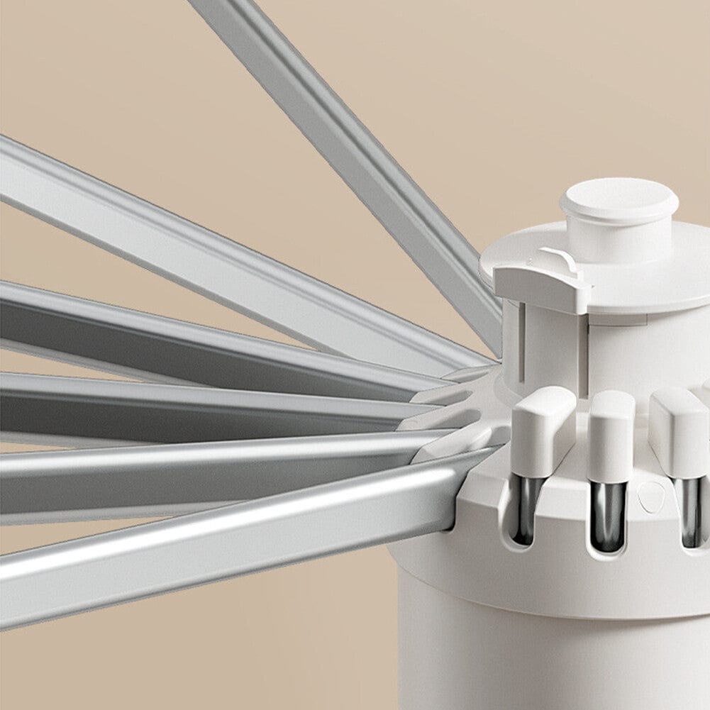 Séchoir à linge parapluie – pliable, portable et grande capacité