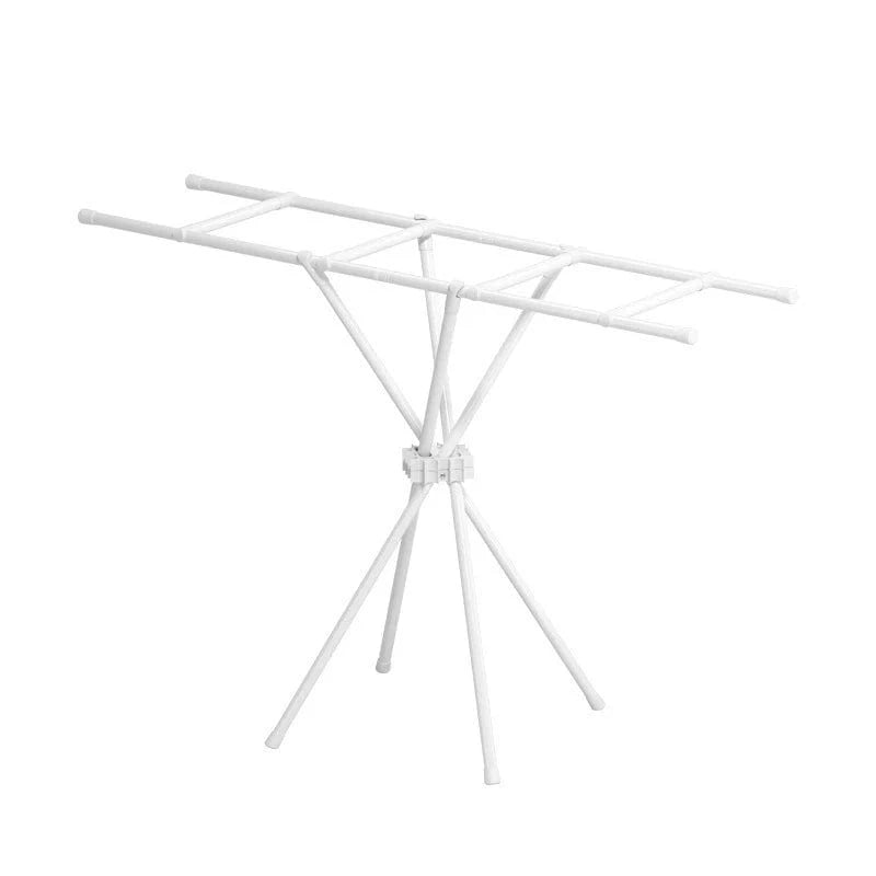 Séchoir à linge solide et pliable – robuste, compact et pratique Blanc