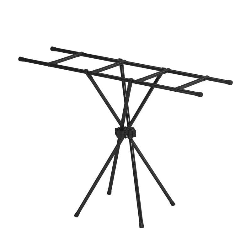 Séchoir à linge solide et pliable – robuste, compact et pratique Noir