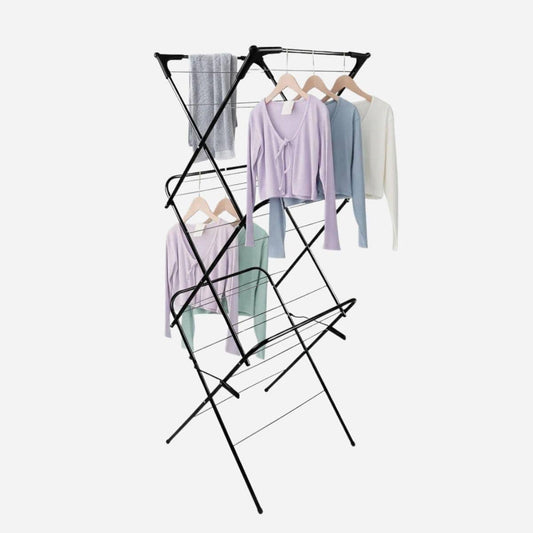 Séchoir linge vertical pliable balcon - Aeraly