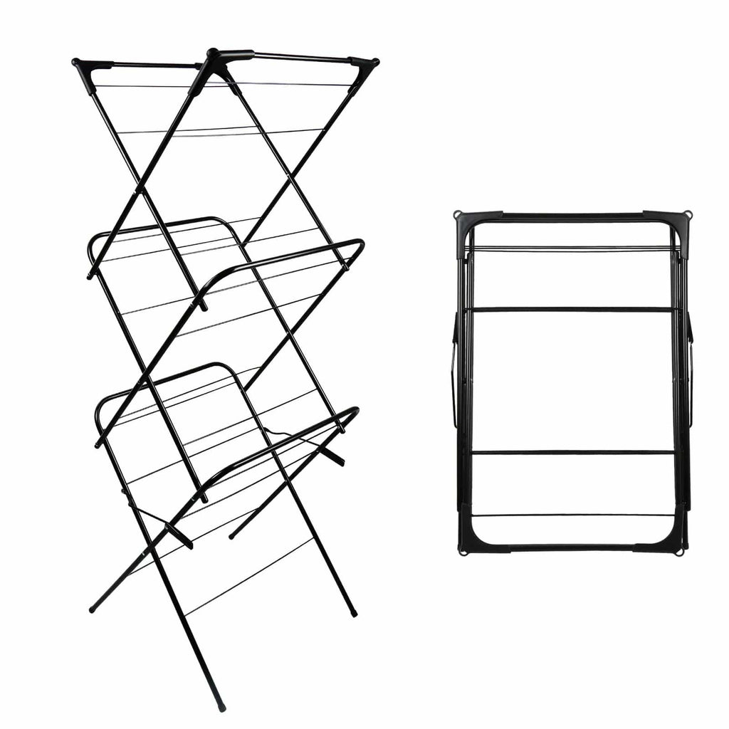 Séchoir linge vertical pliable balcon - Aeraly