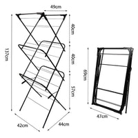 Séchoir linge vertical pliable balcon - Aeraly
