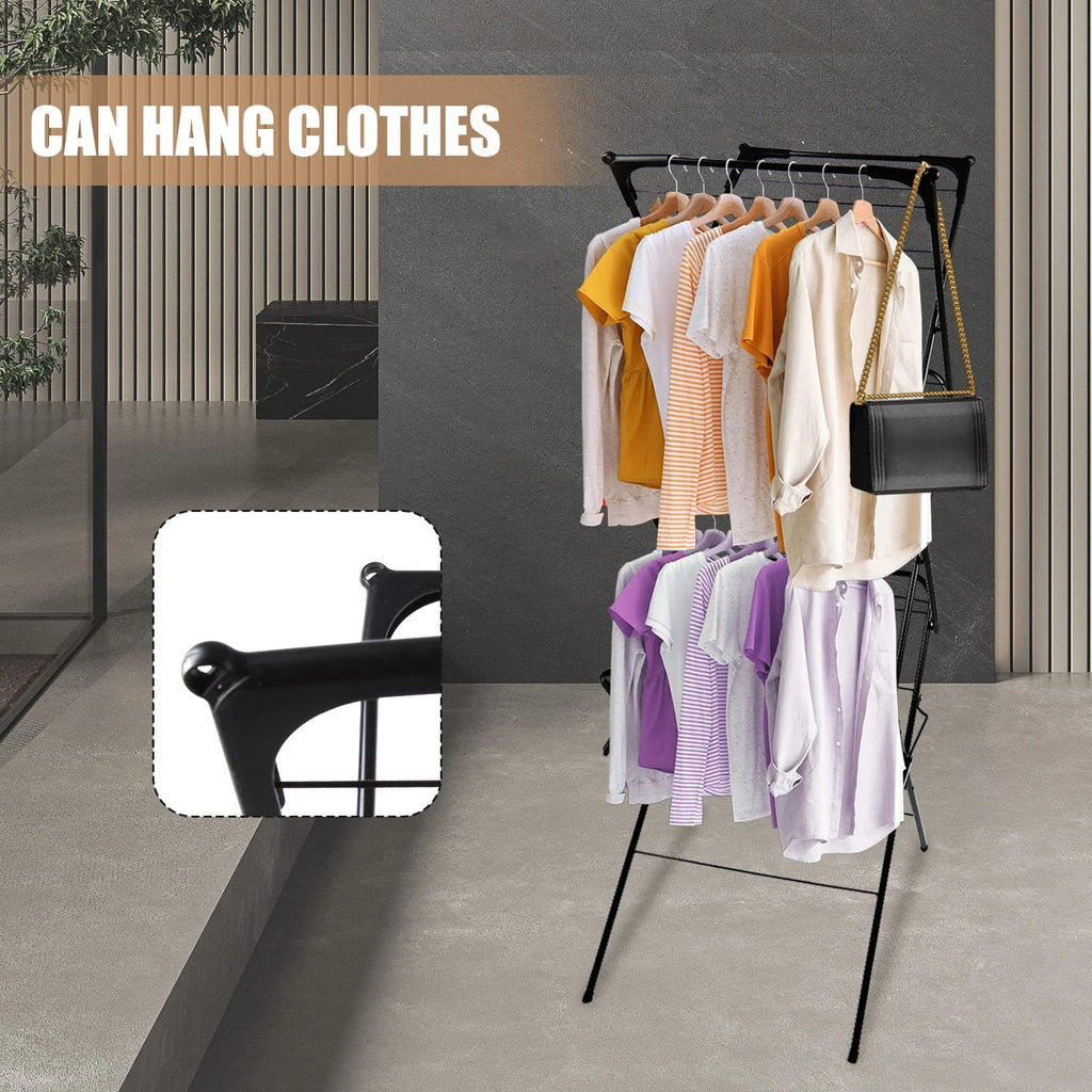Séchoir linge vertical pliable balcon - Aeraly