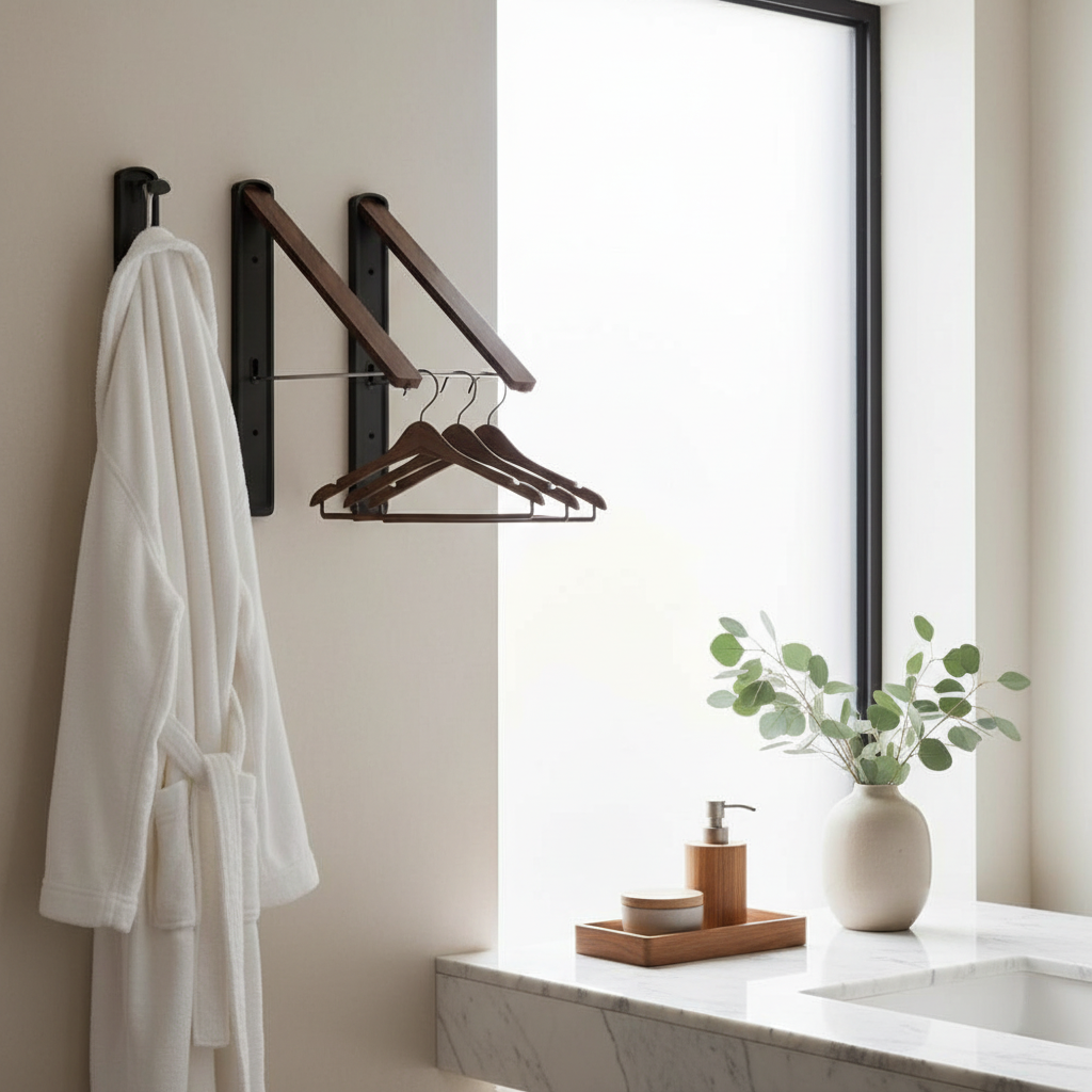 Sechoir mural pliable – Séchage gain de place et discret - Aeraly