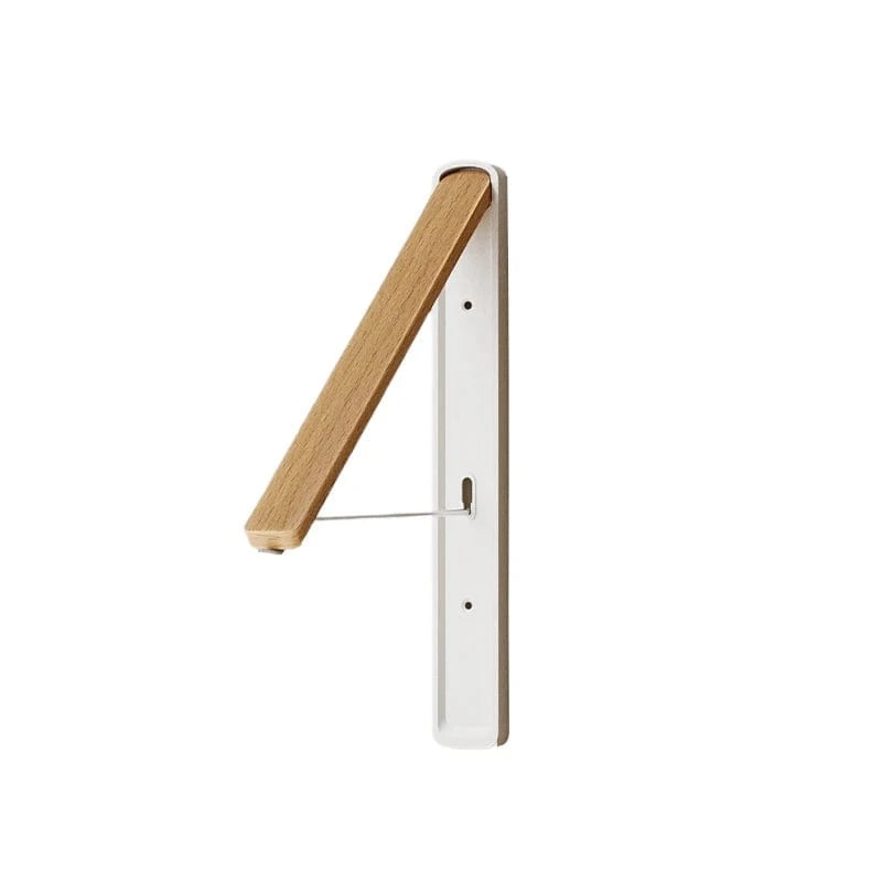 Sechoir mural pliable – Séchage gain de place et discret Blanc A1