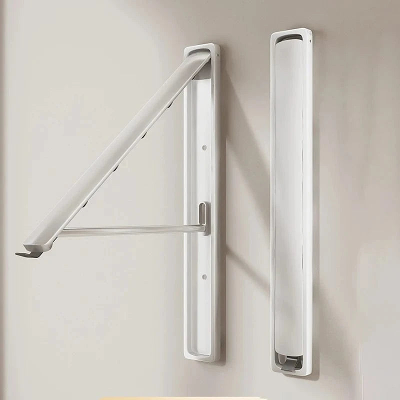 Sechoir mural pliable – Séchage gain de place et discret Blanc B2