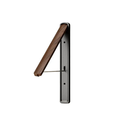 Sechoir mural pliable – Séchage gain de place et discret Noir A1