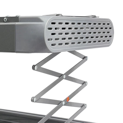 Séchoir plafond électrique avec télécommande, LED et ventilation - Aeraly