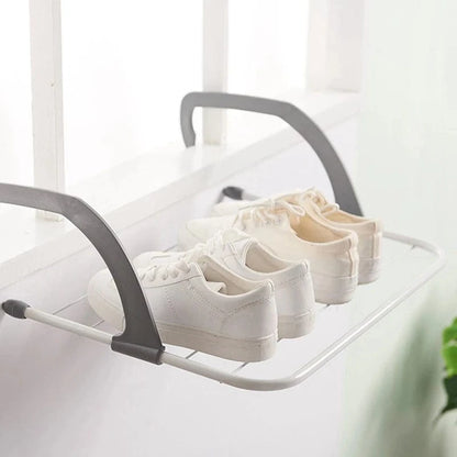 MOD A24F-Over Radiator Airer Radiator Towel Rail Hanger Clothes Washing Drying Indoor Rack Rail Dryer As Shown