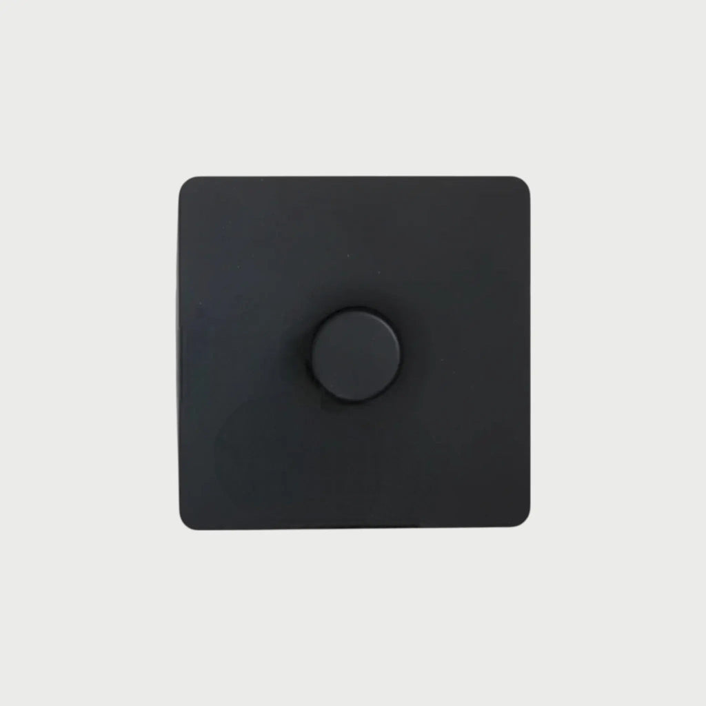 variateur simple noir mat