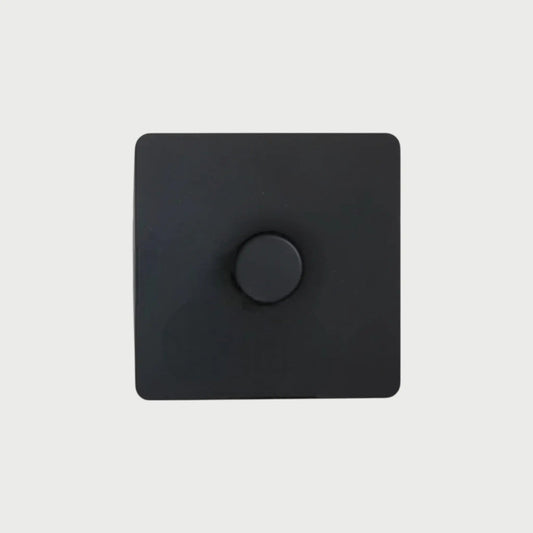 variateur simple noir mat