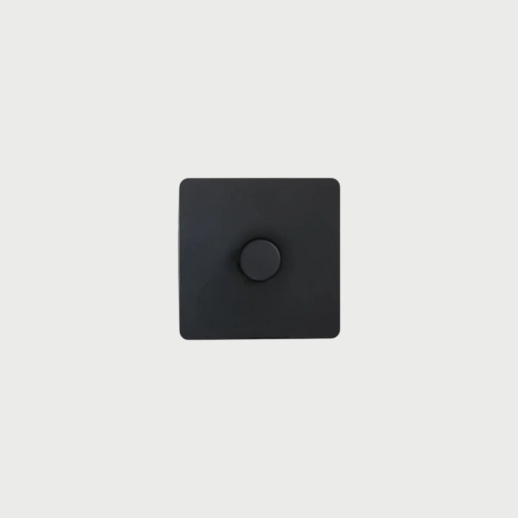 variateur simple noir mat