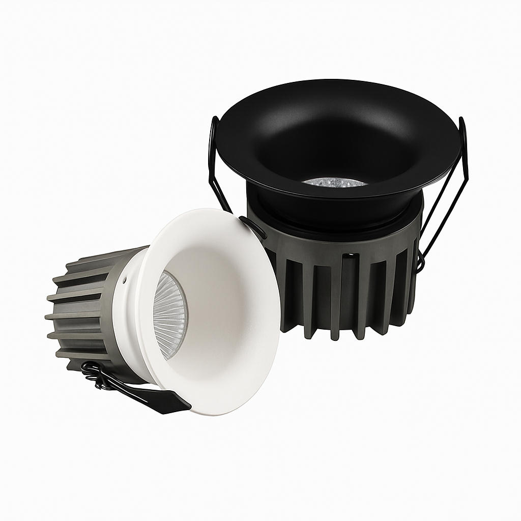 Spot LED encastrable anti-éblouissement format villa REGIA