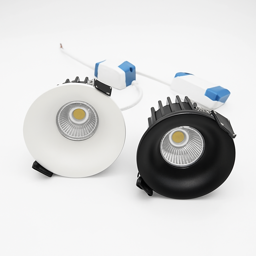 Spot LED encastrable anti-éblouissement format villa REGIA
