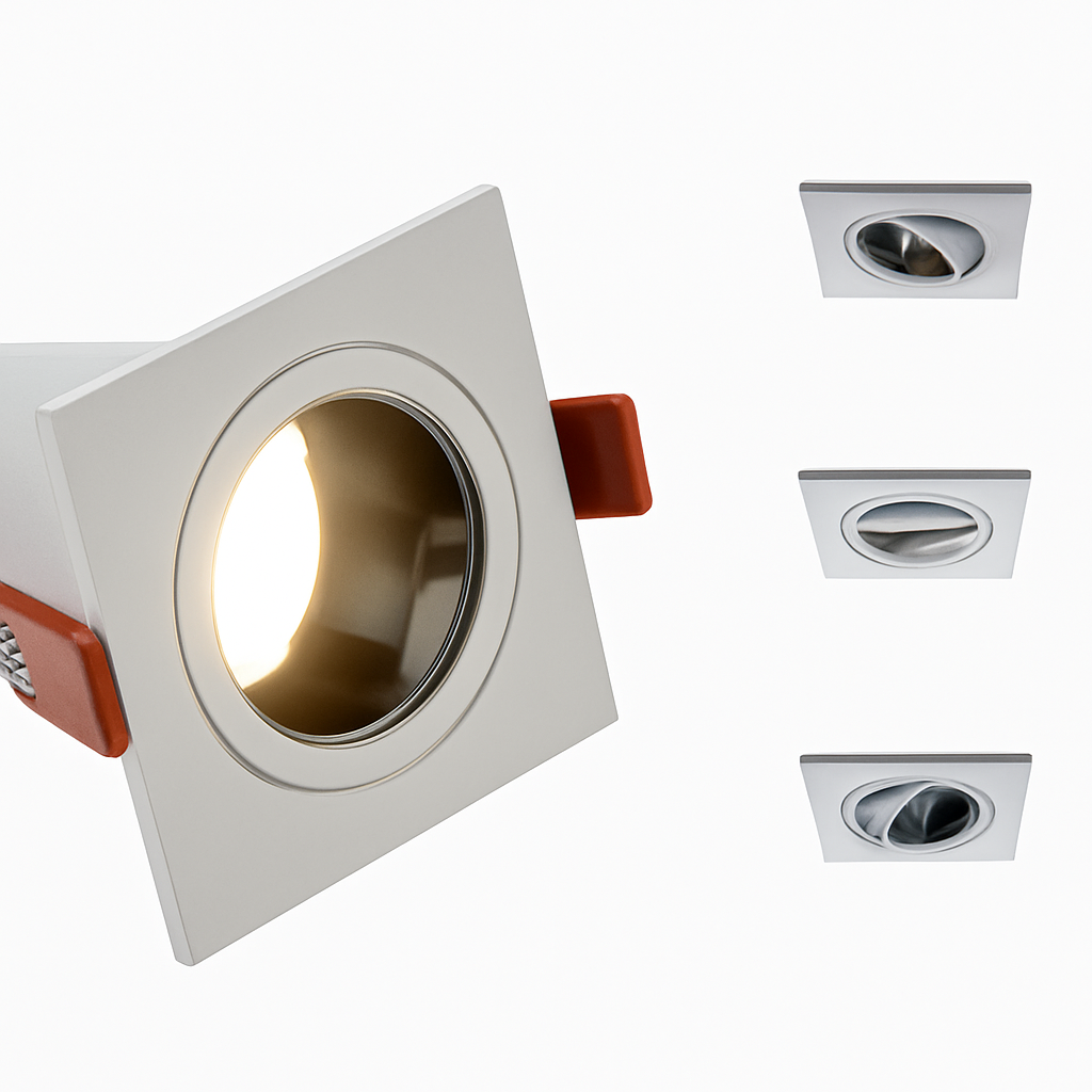 Spot LED encastrable anti-éblouissement réglable CLARO