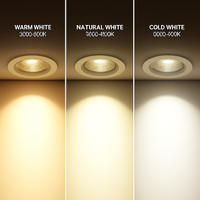 Spot LED encastrable anti-éblouissement réglable CLARO
