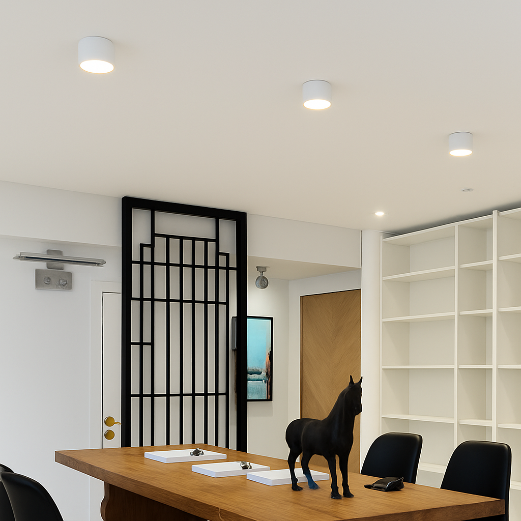 Spot moderne LED rond encastrable FOCA