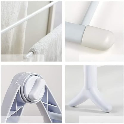 Support séchage pliable vêtements – Pratique Blanc