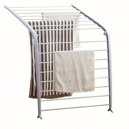 Support séchage pliable vêtements – Pratique Blanc