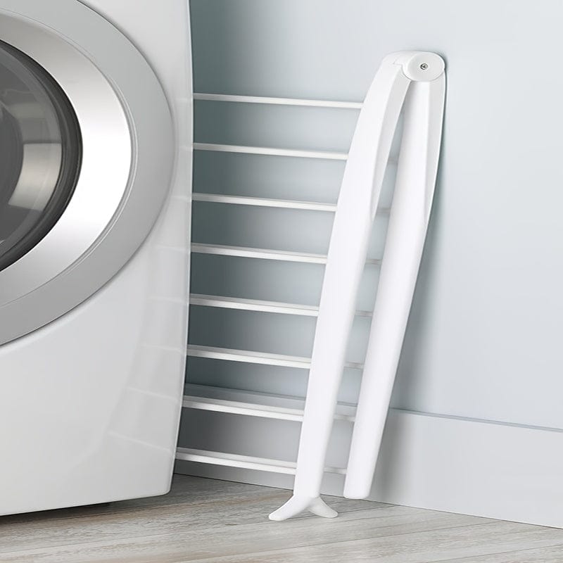 Support séchage pliable vêtements – Pratique Blanc