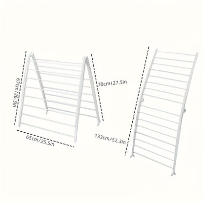 Support séchage pliable vêtements – Pratique Blanc